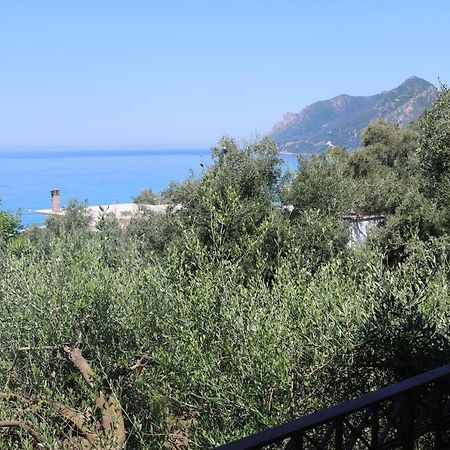 Madalenas B&B Pelekas Bagian luar foto